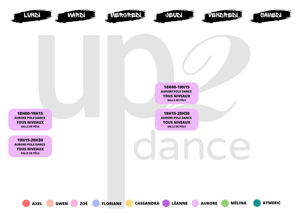 planning pole dance 2025-2026